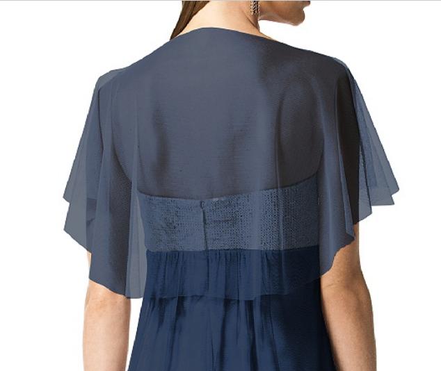 Dessy 2840..Formal / Special Occasion Dress...Midnight...Size 6