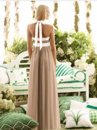 After Six 6566....Full length, Halter Dress......Turquoise...Size 8