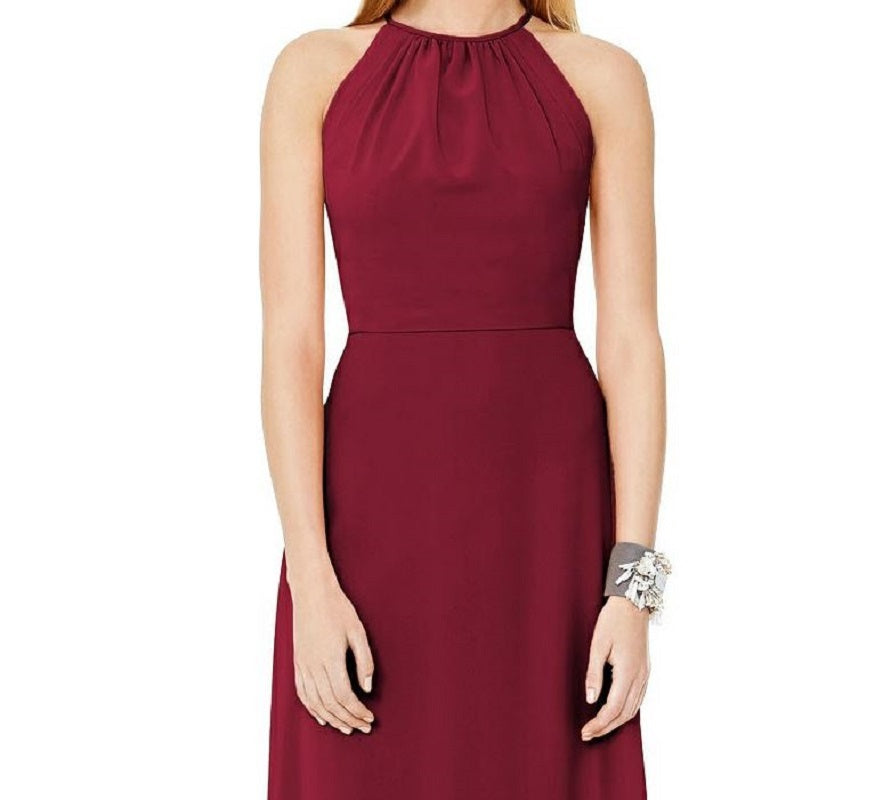 Dessy 8151....Formal / Mother of Bride Dress ....Burgundy.....Size 0