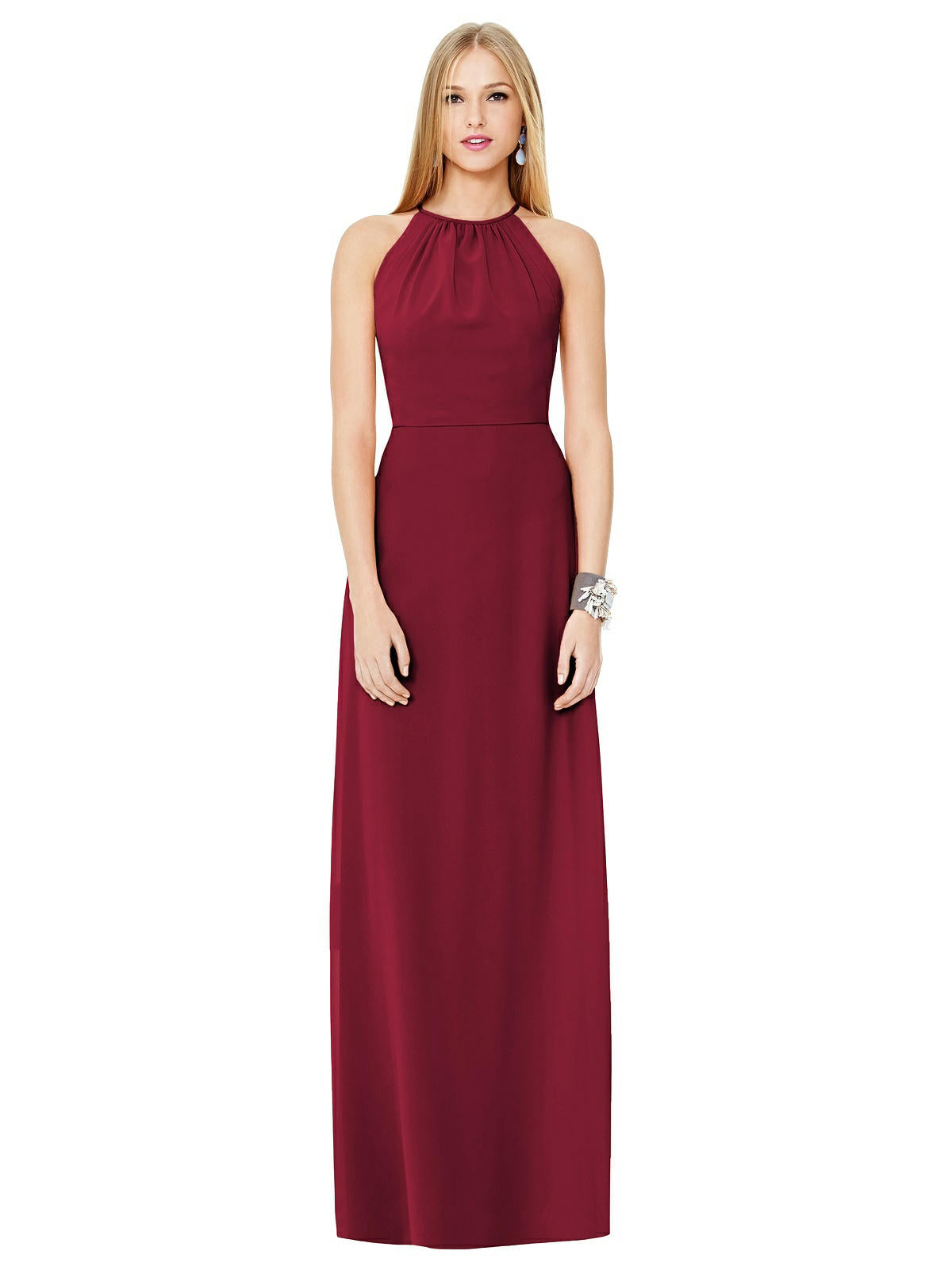 Dessy 8151....Formal / Mother of Bride Dress ....Burgundy.....Size 0