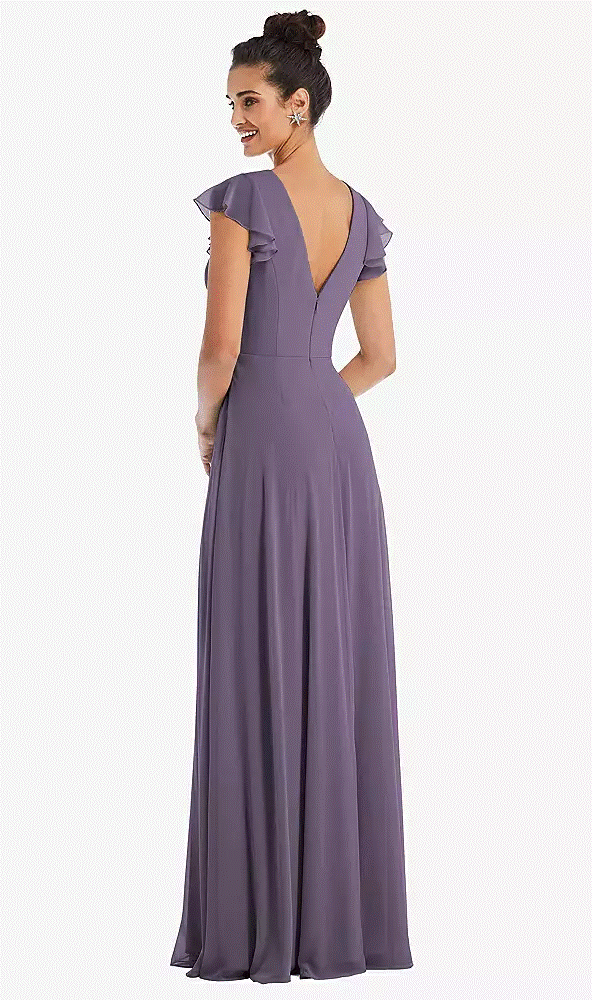 Thread TH042...Off-the-Shoulder Draped Neckline Maxi Dress...Lavender...Size 16