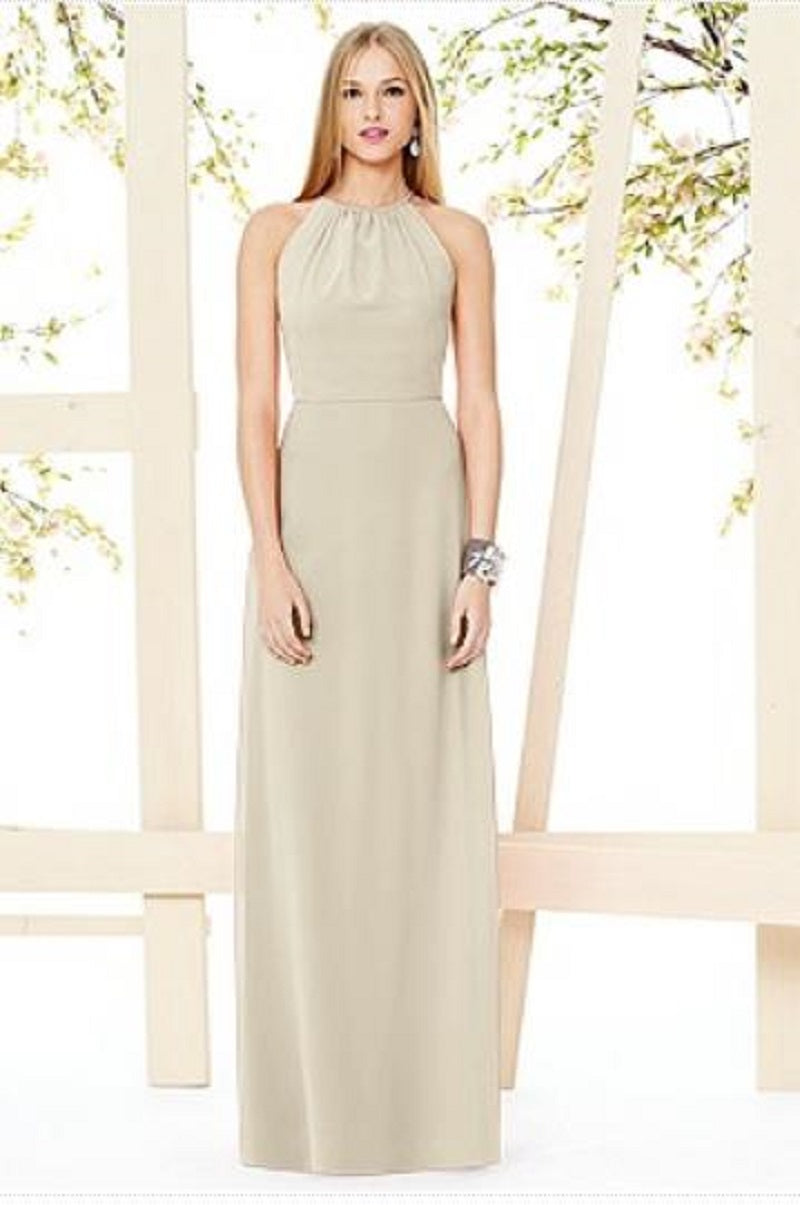 Dessy 8151...Special Occasion, Sleeveless Dress...Palomino...Size 4