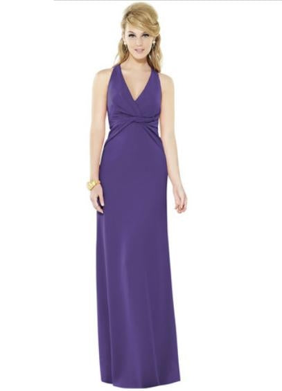 After Six 6717...Full Length, V-Neck, Special Occasion Dress..Regalia..Size 10