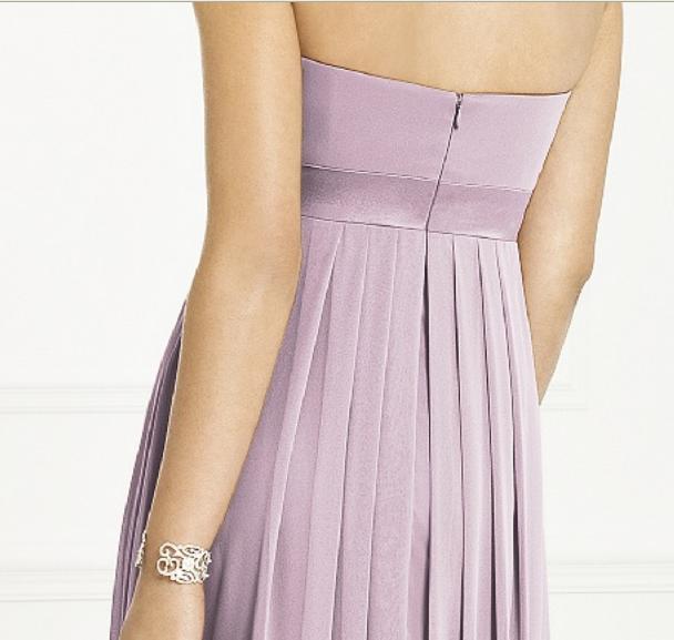 After Six 6672..Special Occasion , Strapless Dress...Suede Rose...Size 10