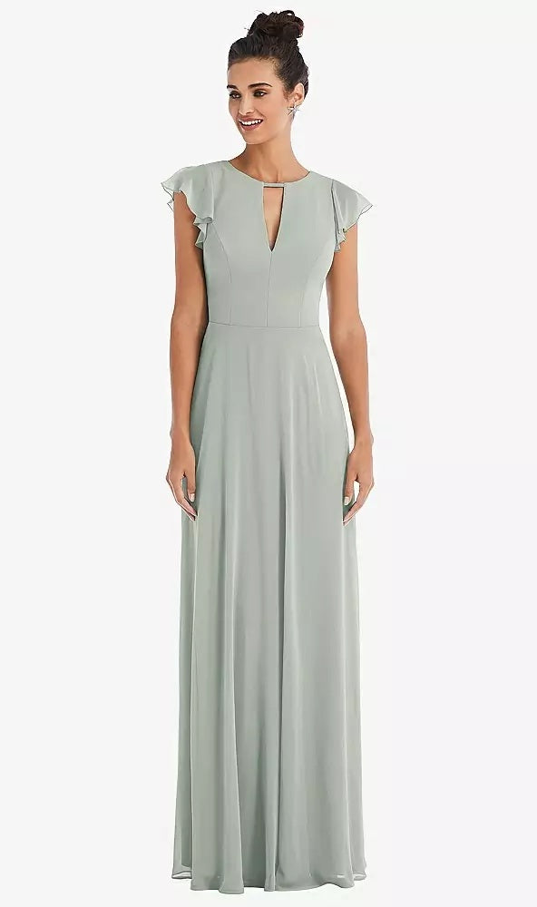 Thread TH042...Off-the-Shoulder Draped Neckline Maxi Dress...Willow...Size 16