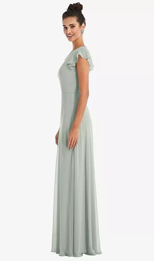 Thread TH042...Off-the-Shoulder Draped Neckline Maxi Dress...Willow...Size 16