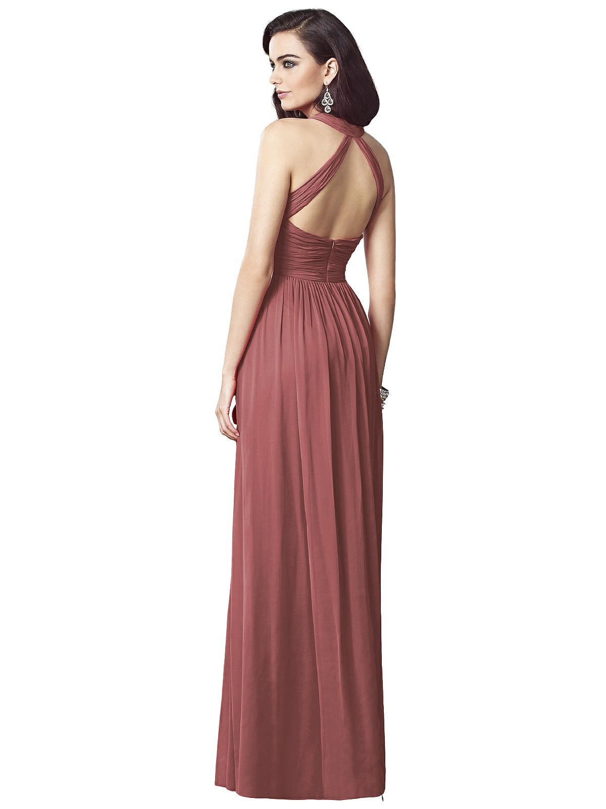 Dessy 2908 Bridesmaid / Formal Dress....English Rose....Size 2.....NWT