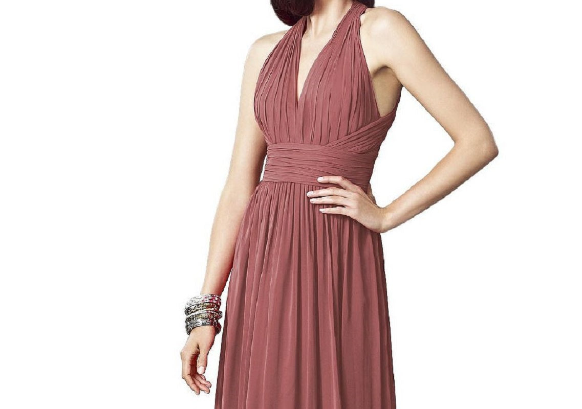 Dessy 2908 Bridesmaid / Formal Dress....English Rose....Size 2.....NWT