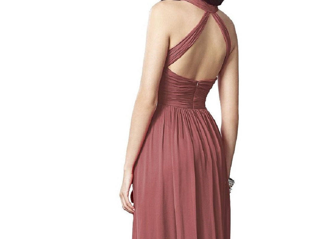 Dessy 2908 Bridesmaid / Formal Dress....English Rose....Size 2.....NWT