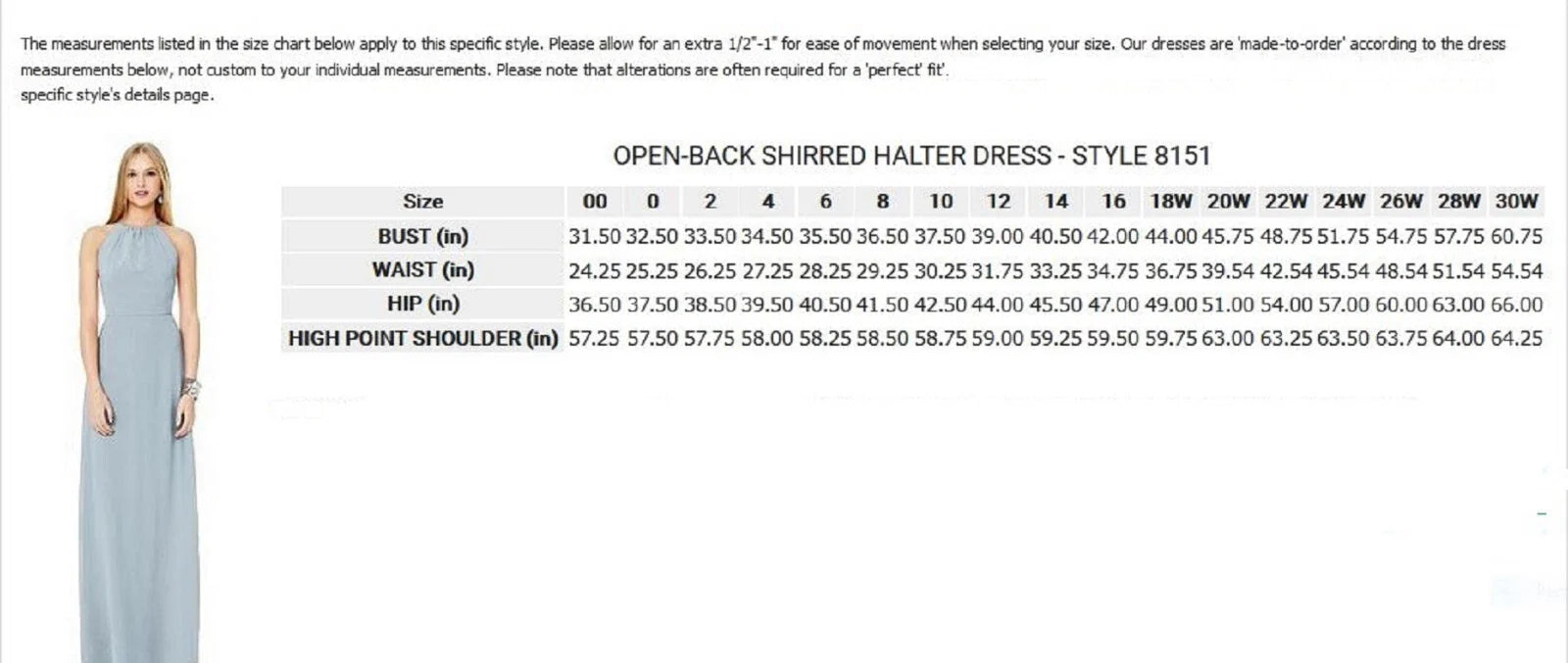 Dessy 8151.....Full Length, Halter, Open Back Dress....Blush....Size 4....NWT