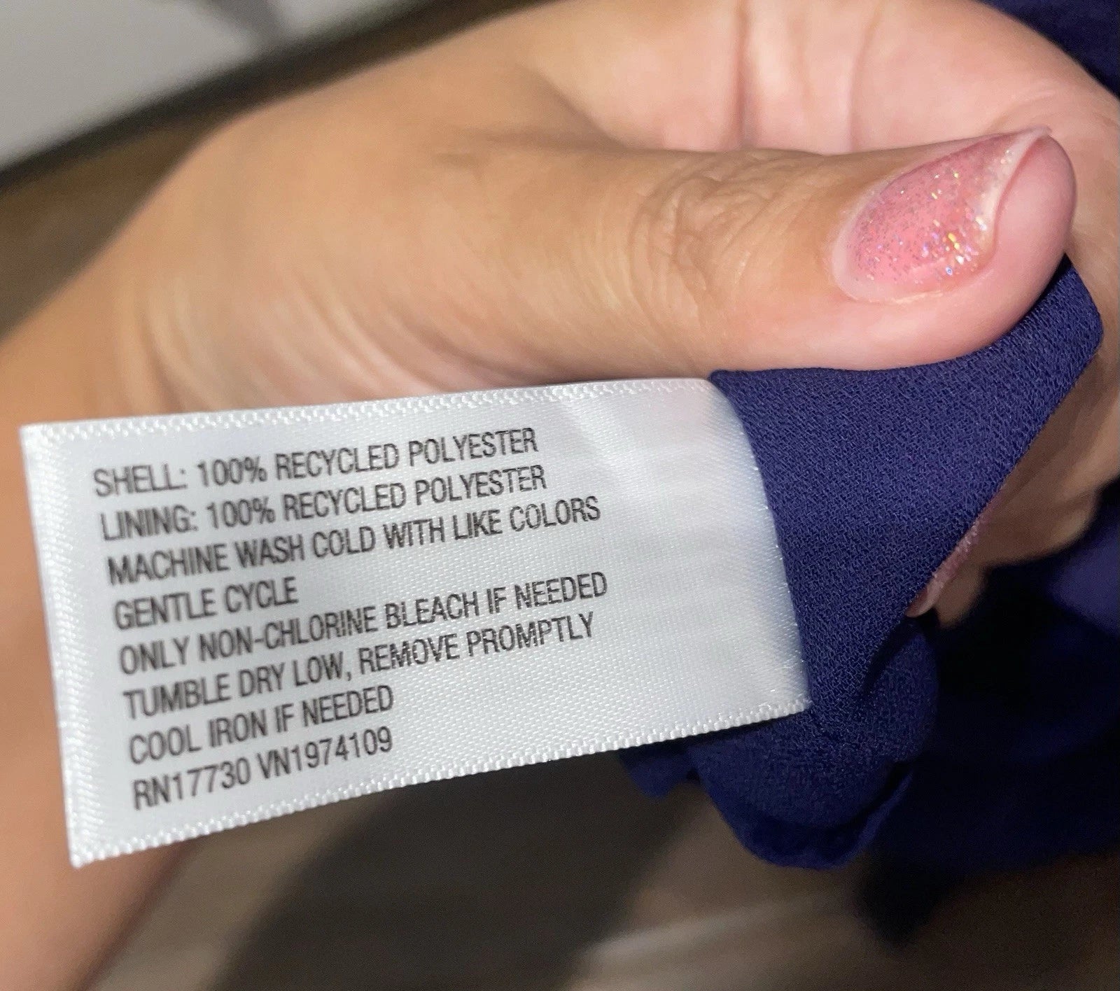 NEW XL A New Day Elegant Women's Chiffon Ruffle Maxi Dress Navy Blue